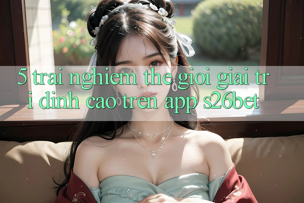 5. Trải nghiệm Thế Giới Giải Trí Đỉnh Cao Trên App S26bet 5. Trải nghiệm Thế Giới Giải Trí Đỉnh Cao Trên App S26bet