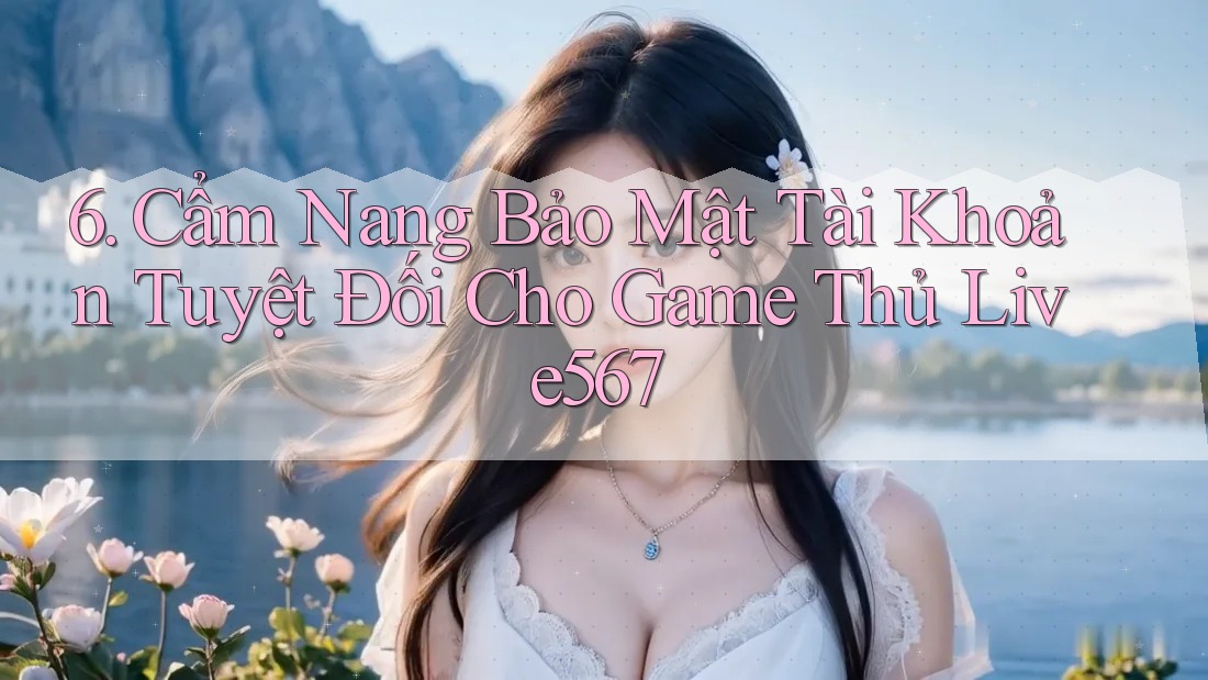6. Cẩm Nang Bảo Mật Tài Khoản Tuyệt Đối Cho Game Thủ Live567 6. Cẩm Nang Bảo Mật Tài Khoản Tuyệt Đối Cho Game Thủ Live567