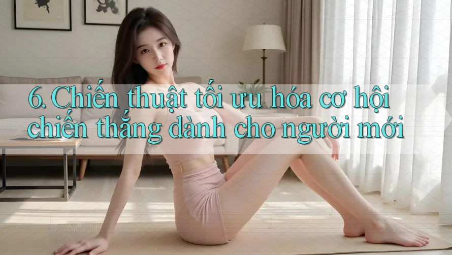 6. Chiến thuật tối ưu hóa cơ hội chiến thắng dành cho người mới 6. Chiến thuật tối ưu hóa cơ hội chiến thắng dành cho người mới