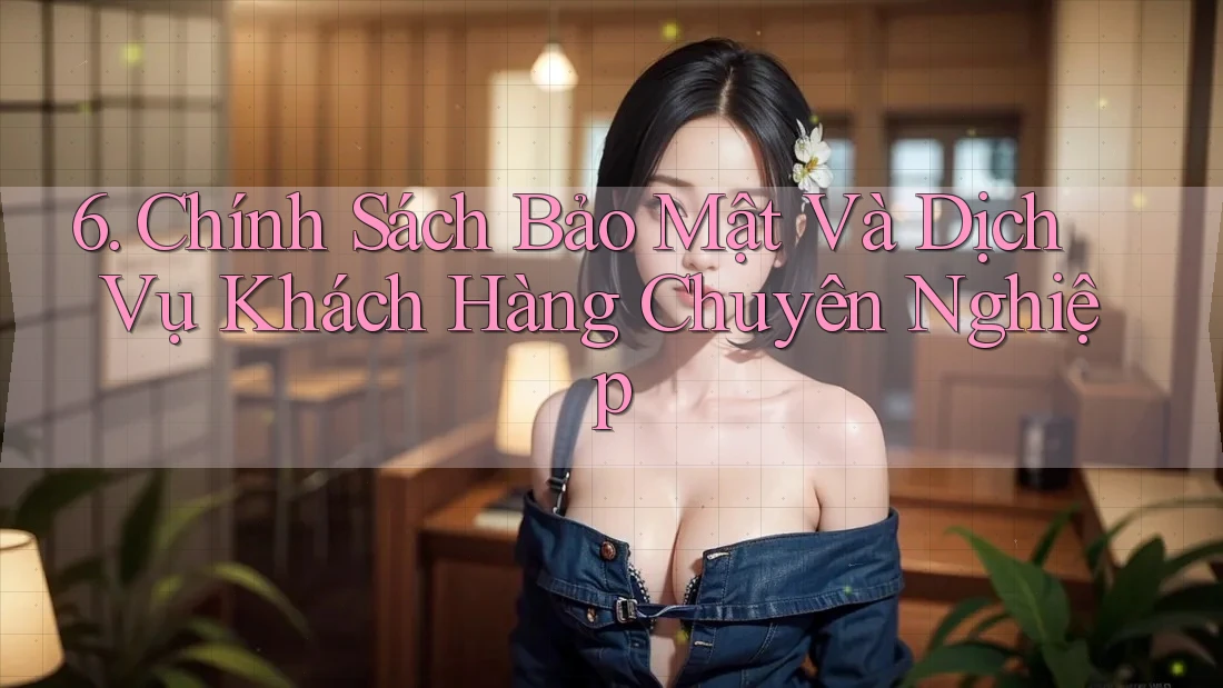 6. Chính Sách Bảo Mật Và Dịch Vụ Khách Hàng Chuyên Nghiệp