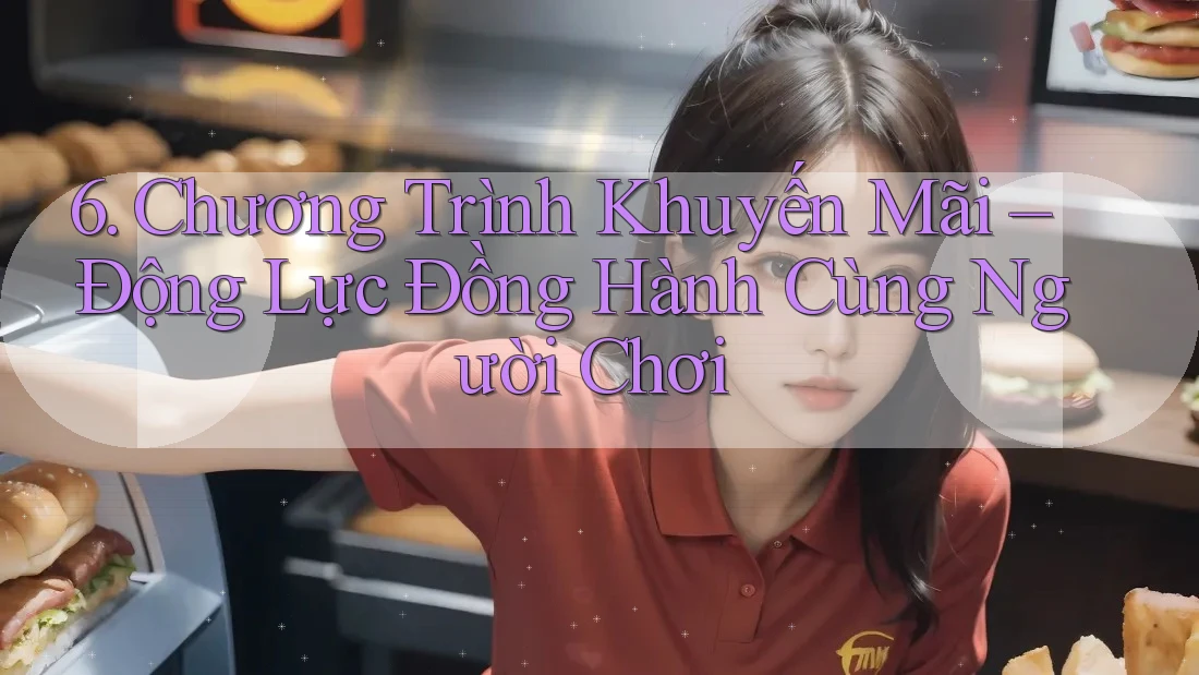 6. Chương Trình Khuyến Mãi – Động Lực Đồng Hành Cùng Người Chơi