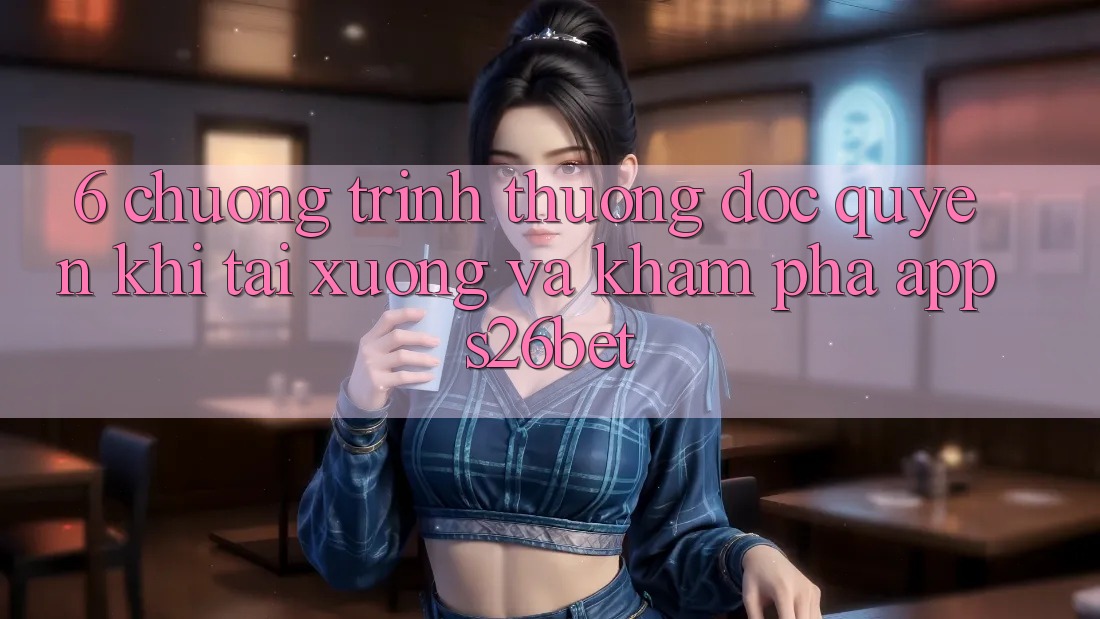 6. Chương trình thưởng Độc Quyền Khi Tải xuống Và Khám phá App S26bet