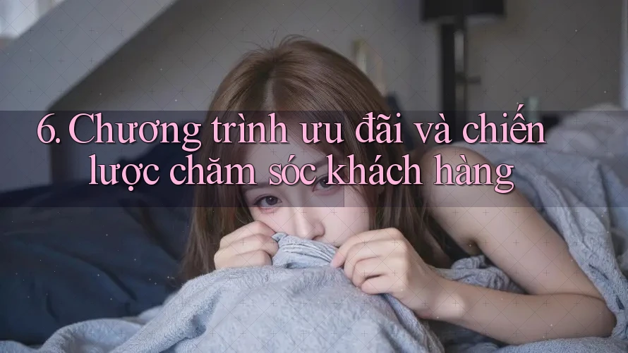 6. Chương trình ưu đãi và chiến lược chăm sóc khách hàng