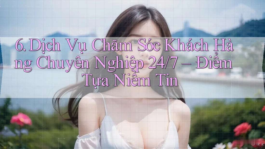 6. Dịch Vụ Chăm Sóc Khách Hàng Chuyên Nghiệp 24/7 – Điểm Tựa Niềm Tin