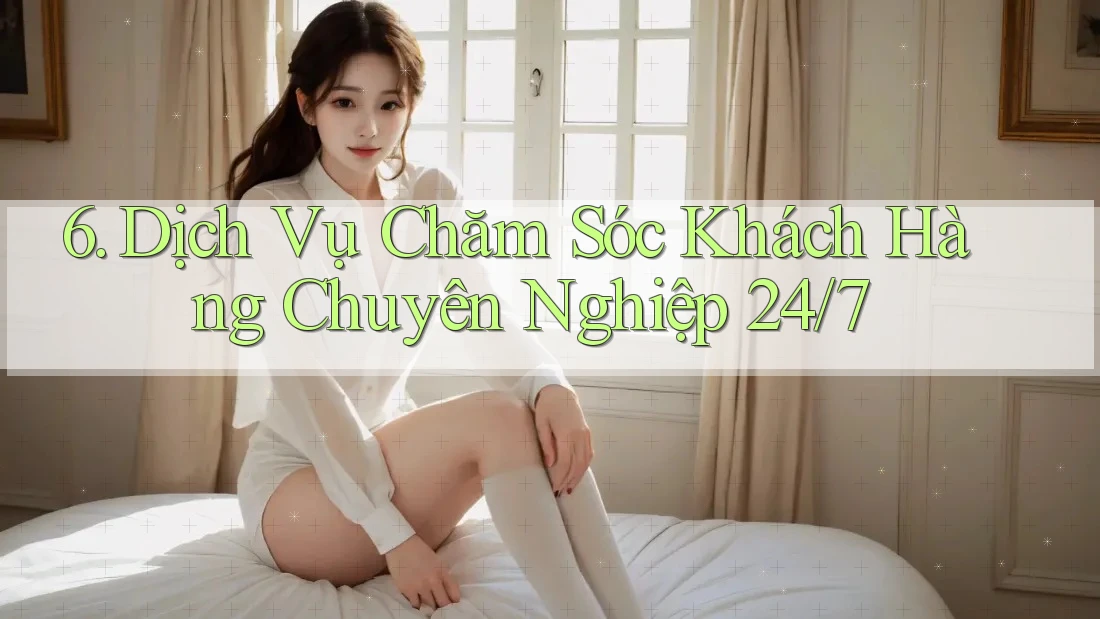 6. Dịch Vụ Chăm Sóc Khách Hàng Chuyên Nghiệp 24/7