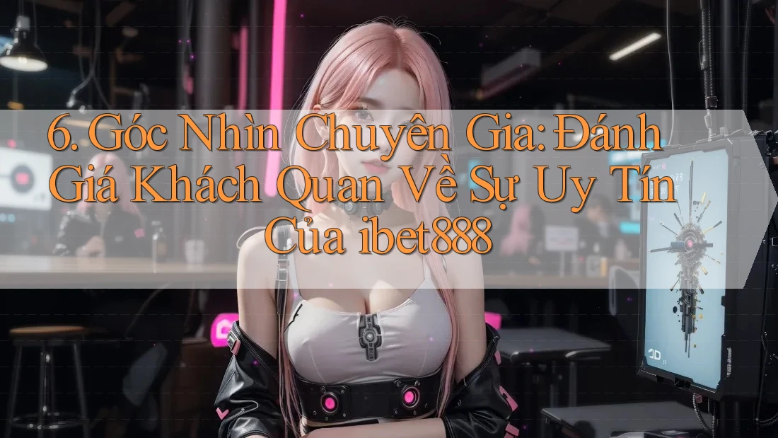 6. Góc Nhìn Chuyên Gia: Đánh Giá Khách Quan Về Sự Uy Tín Của ibet888 6. Góc Nhìn Chuyên Gia: Đánh Giá Khách Quan Về Sự Uy Tín Của ibet888
