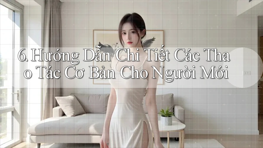6. Hướng Dẫn Chi Tiết Các Thao Tác Cơ Bản Cho Người Mới 6. Hướng Dẫn Chi Tiết Các Thao Tác Cơ Bản Cho Người Mới