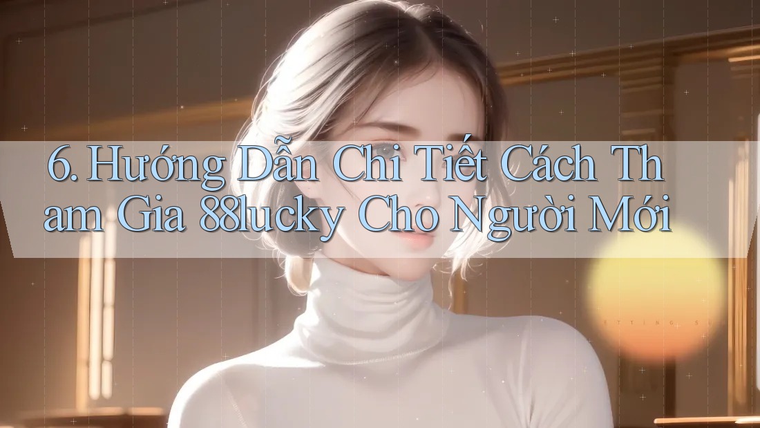 6. Hướng Dẫn Chi Tiết Cách Tham Gia 88lucky Cho Người Mới