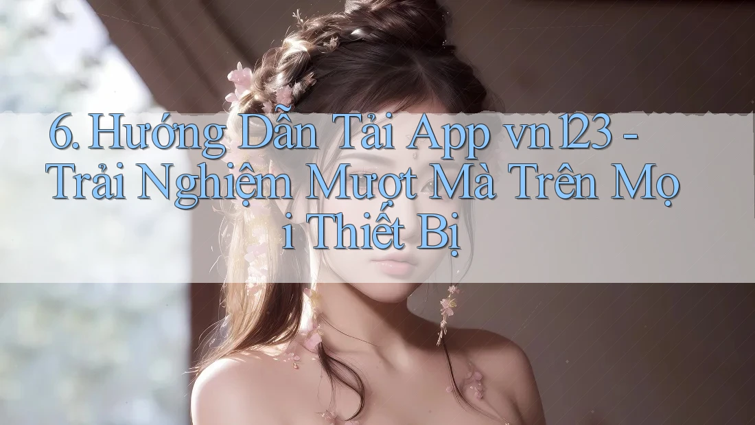 6. Hướng Dẫn Tải App vn123 - Trải Nghiệm Mượt Mà Trên Mọi Thiết Bị