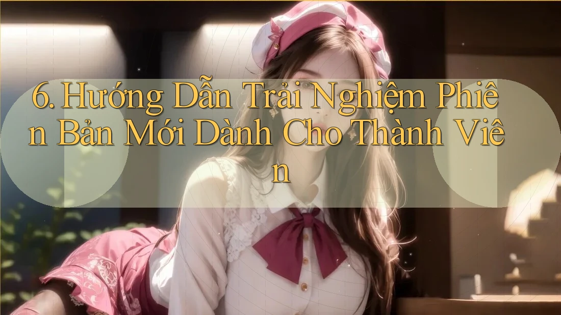 6. Hướng Dẫn Trải Nghiệm Phiên Bản Mới Dành Cho Thành Viên
