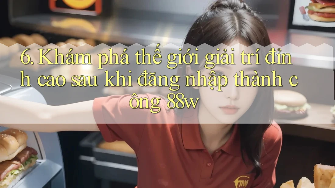 6. Khám phá thế giới giải trí đỉnh cao sau khi đăng nhập thành công 88w 6. Khám phá thế giới giải trí đỉnh cao sau khi đăng nhập thành công 88w