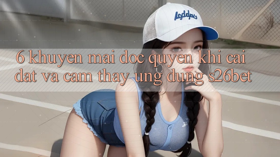 6. Khuyến Mãi Độc Quyền Khi Cài Đặt Và Cảm thấy Ứng dụng S26bet