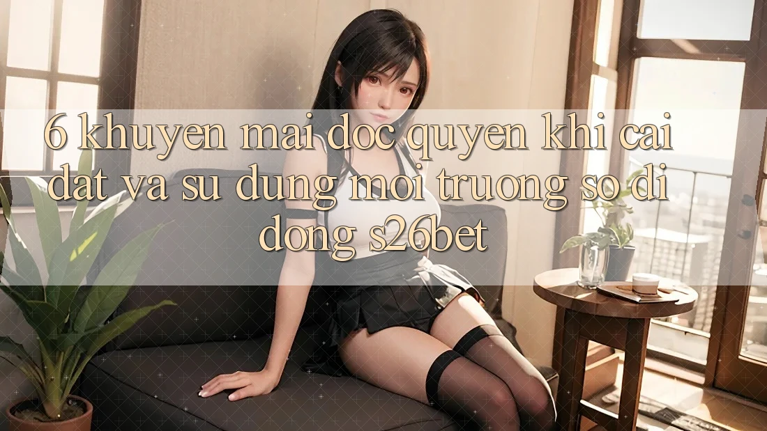 6. Khuyến Mãi Độc Quyền Khi Cài Đặt Và Sử Dụng Môi trường số di động S26bet 6. Khuyến Mãi Độc Quyền Khi Cài Đặt Và Sử Dụng Môi trường số di động S26bet