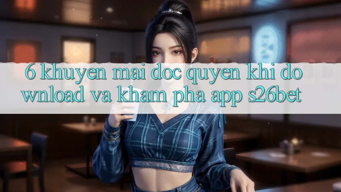 6. Khuyến Mãi Độc Quyền Khi Download Và Khám phá App S26bet 6. Khuyến Mãi Độc Quyền Khi Download Và Khám phá App S26bet