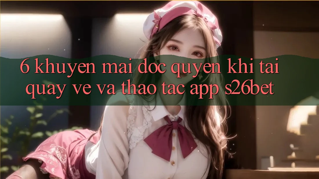 6. Khuyến Mãi Độc Quyền Khi Tải quay về Và Thao tác App S26bet