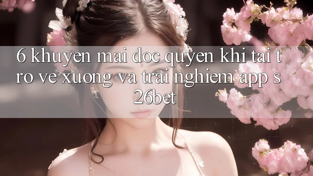 6. Khuyến Mãi Độc Quyền Khi Tải trở về xuống Và Trải nghiệm App S26bet