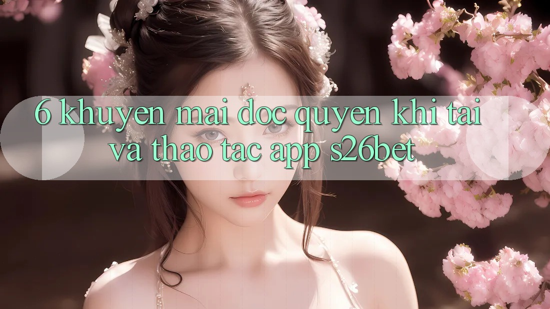 6. Khuyến Mãi Độc Quyền Khi Tải Và Thao tác App S26bet