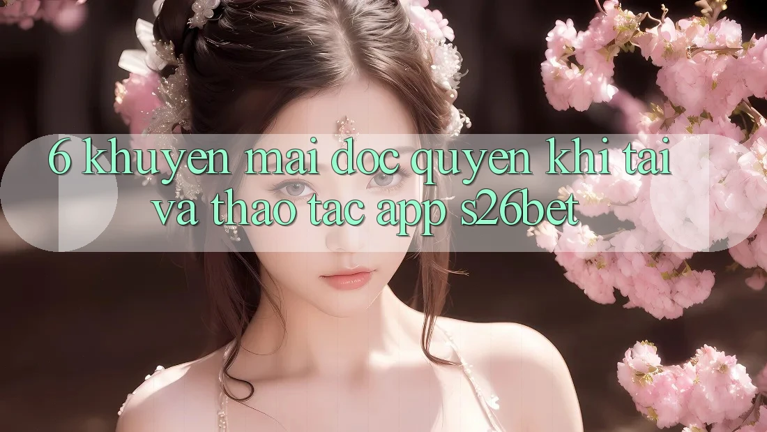 6. Khuyến Mãi Độc Quyền Khi Tải Và Thao tác App S26bet
