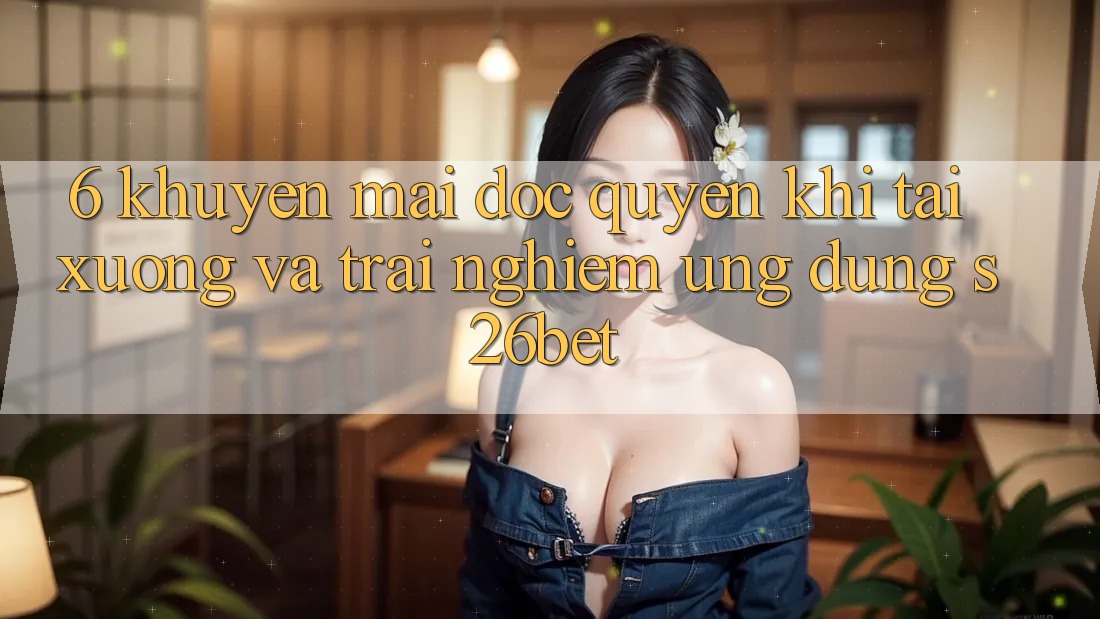 6. Khuyến Mãi Độc Quyền Khi Tải xuống Và Trải nghiệm Ứng dụng S26bet
