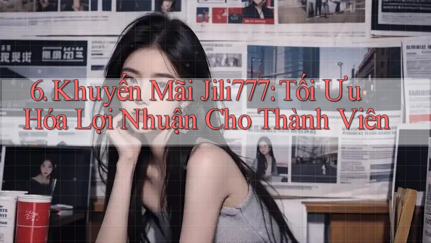 6. Khuyến Mãi Jili777: Tối Ưu Hóa Lợi Nhuận Cho Thành Viên 6. Khuyến Mãi Jili777: Tối Ưu Hóa Lợi Nhuận Cho Thành Viên