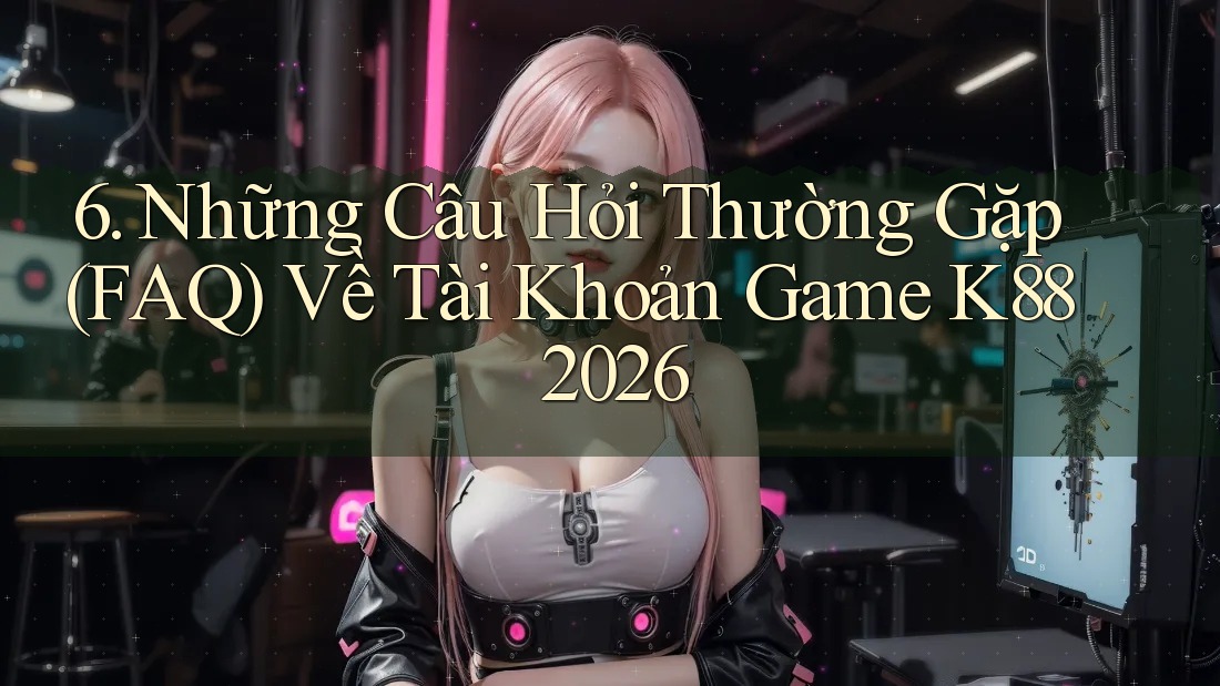 6. Những Câu Hỏi Thường Gặp (FAQ) Về Tài Khoản Game K88 2026 6. Những Câu Hỏi Thường Gặp (FAQ) Về Tài Khoản Game K88 2026