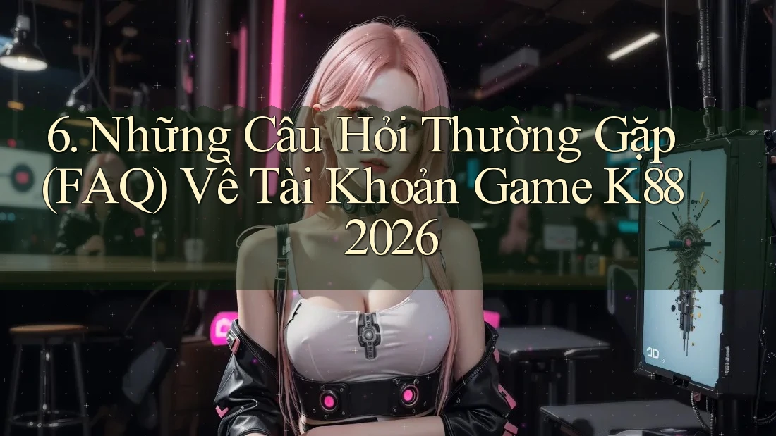 6. Những Câu Hỏi Thường Gặp (FAQ) Về Tài Khoản Game K88 2026 6. Những Câu Hỏi Thường Gặp (FAQ) Về Tài Khoản Game K88 2026