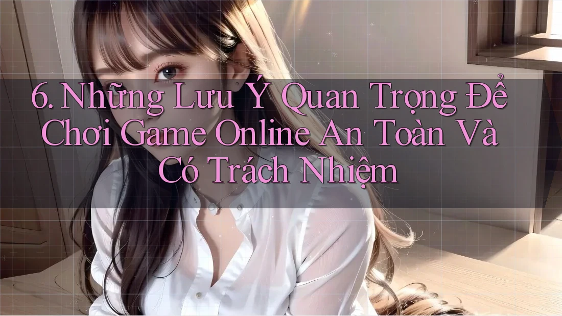 6. Những Lưu Ý Quan Trọng Để Chơi Game Online An Toàn Và Có Trách Nhiệm