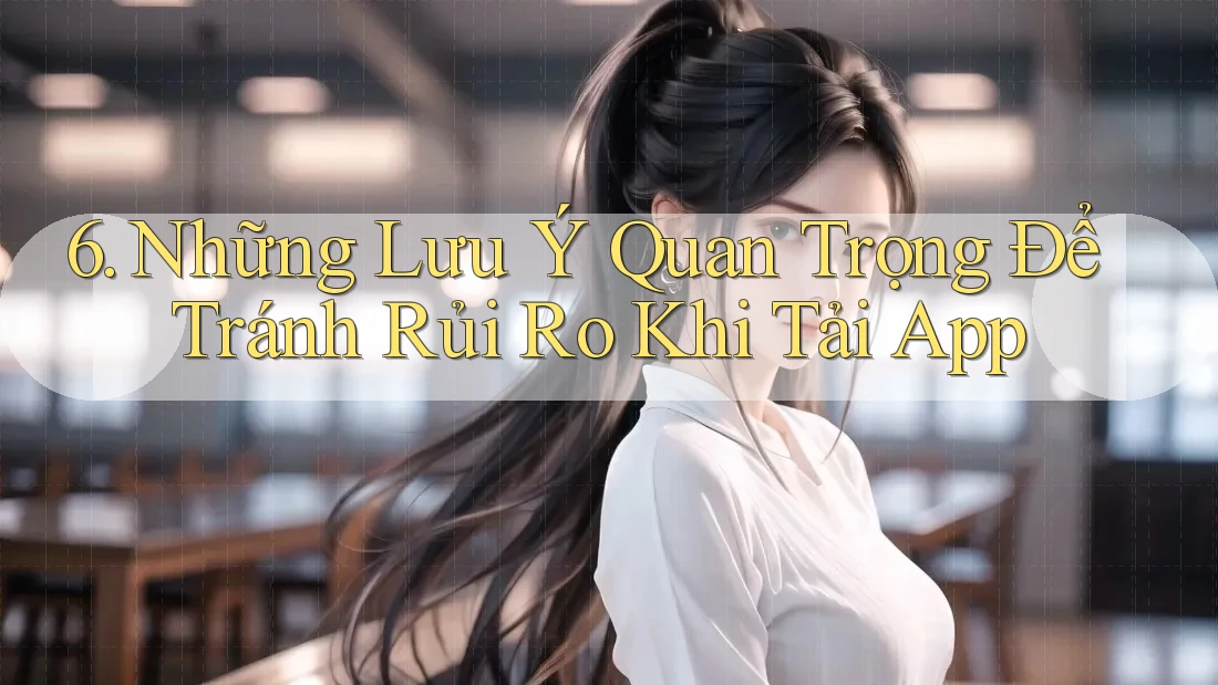6. Những Lưu Ý Quan Trọng Để Tránh Rủi Ro Khi Tải App 6. Những Lưu Ý Quan Trọng Để Tránh Rủi Ro Khi Tải App