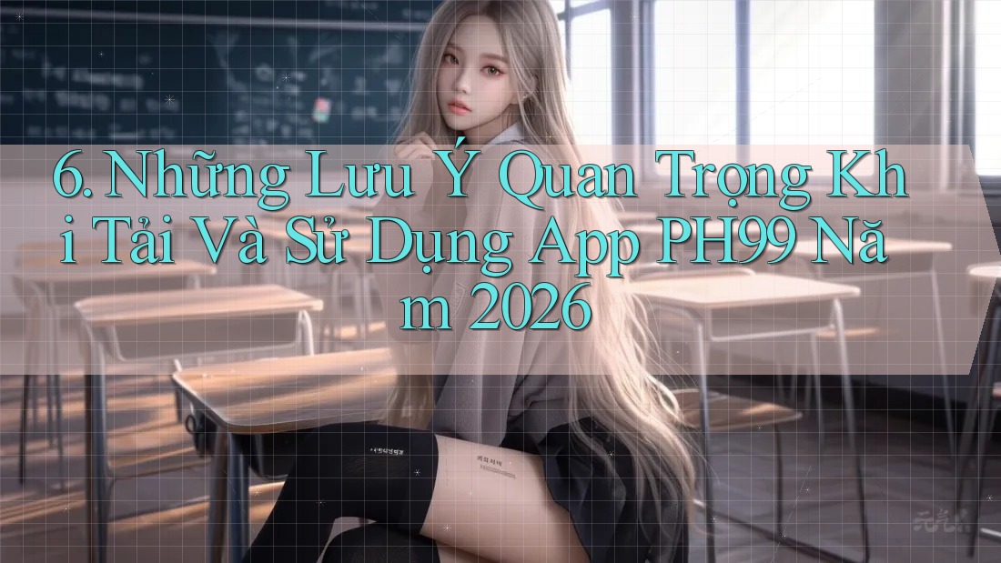 6. Những Lưu Ý Quan Trọng Khi Tải Và Sử Dụng App PH99 Năm 2026