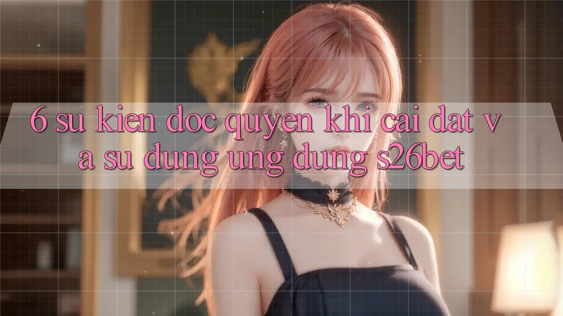 6. Sự kiện Độc Quyền Khi Cài Đặt Và Sử Dụng Ứng dụng S26bet