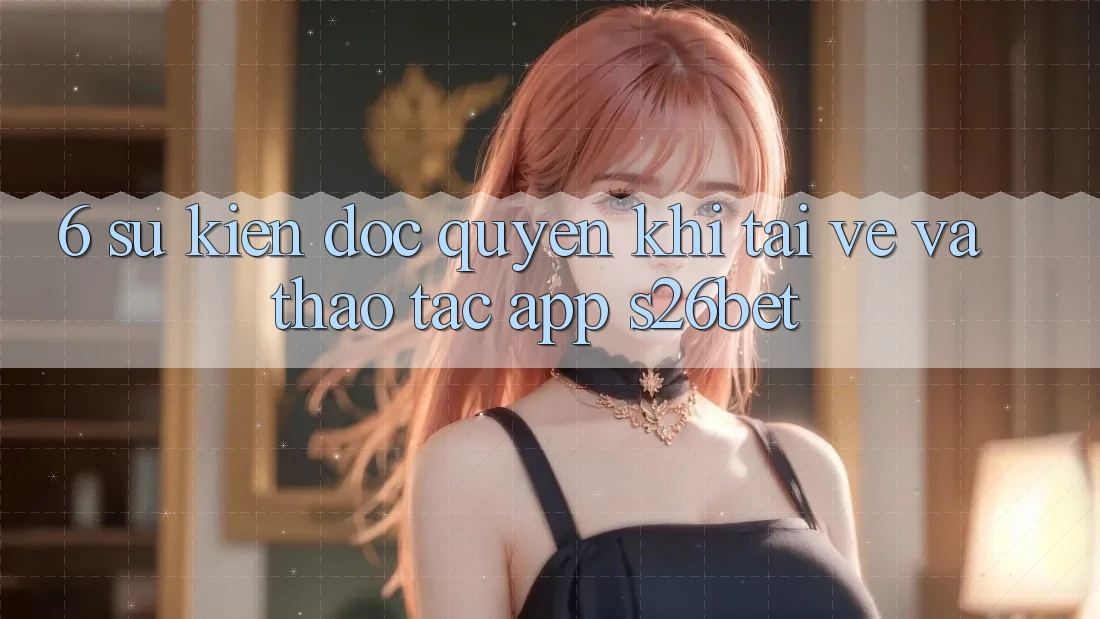6. Sự kiện Độc Quyền Khi Tải về Và Thao tác App S26bet 6. Sự kiện Độc Quyền Khi Tải về Và Thao tác App S26bet