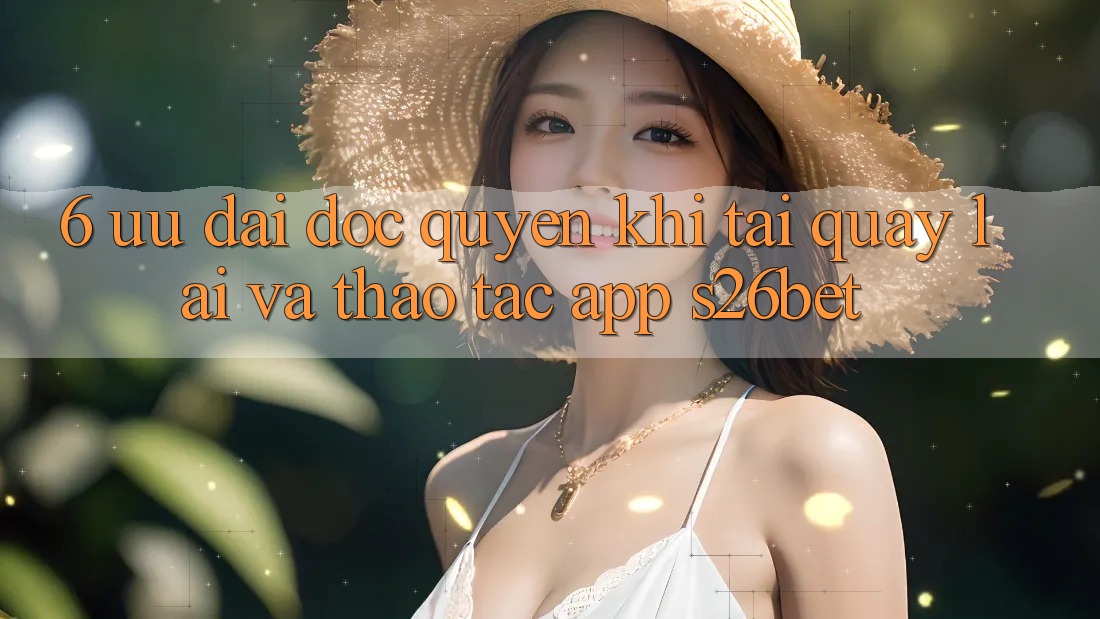 6. Ưu đãi Độc Quyền Khi Tải quay lại Và Thao tác App S26bet 6. Ưu đãi Độc Quyền Khi Tải quay lại Và Thao tác App S26bet