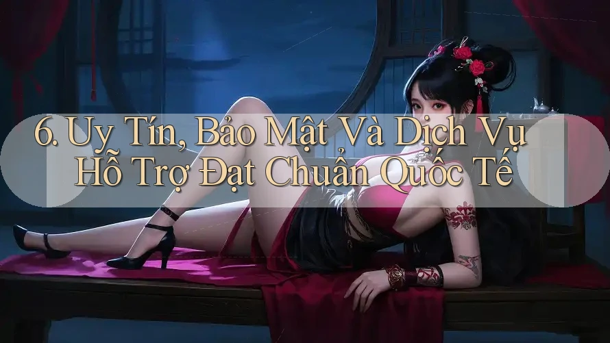 6. Uy Tín, Bảo Mật Và Dịch Vụ Hỗ Trợ Đạt Chuẩn Quốc Tế 6. Uy Tín, Bảo Mật Và Dịch Vụ Hỗ Trợ Đạt Chuẩn Quốc Tế