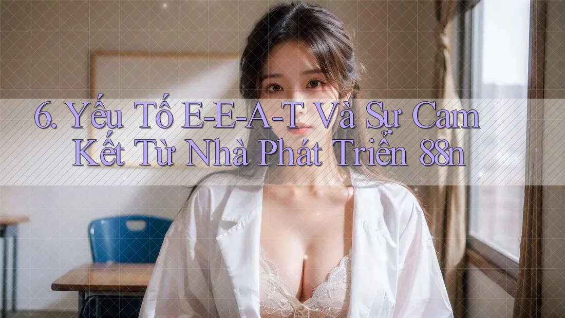 6. Yếu Tố E-E-A-T Và Sự Cam Kết Từ Nhà Phát Triển 88n 6. Yếu Tố E-E-A-T Và Sự Cam Kết Từ Nhà Phát Triển 88n