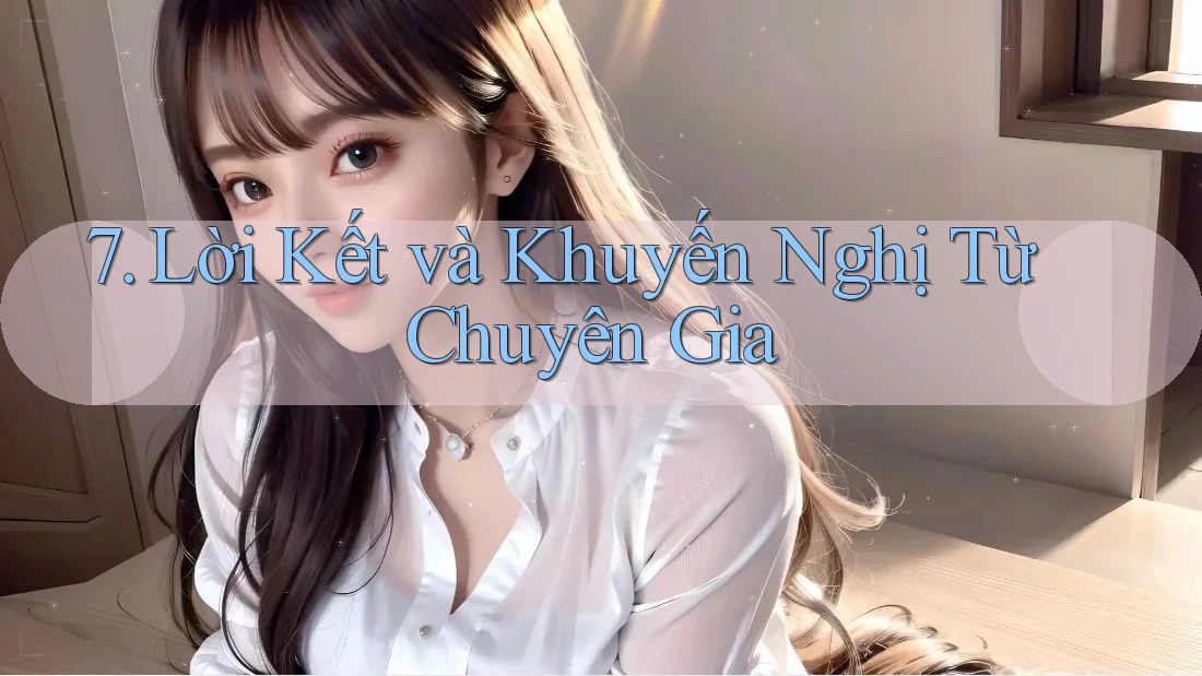 7. Lời Kết và Khuyến Nghị Từ Chuyên Gia