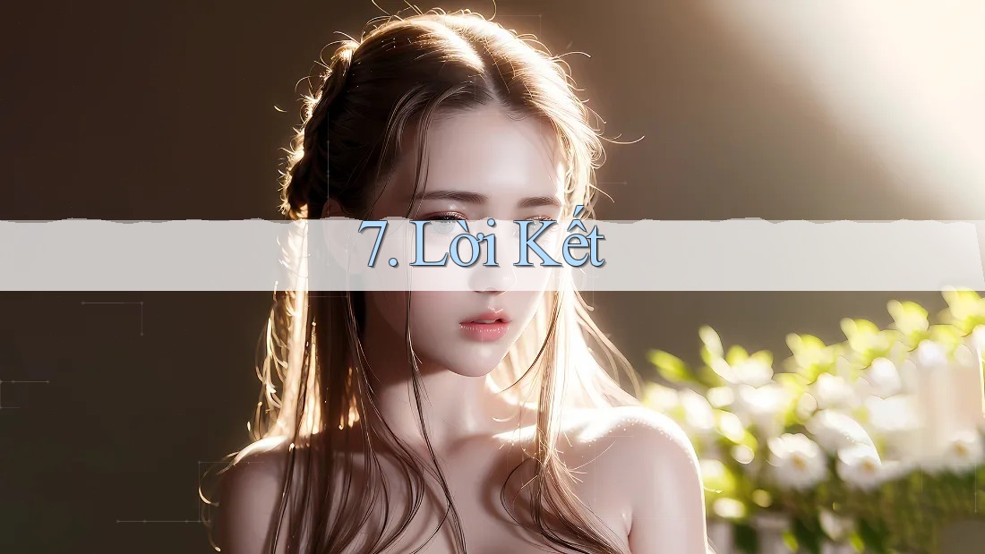 7. Lời kết 7. Lời kết
