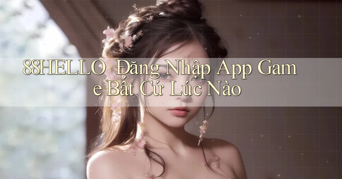88hello ｜ Đăng Nhập App Game Bất Cứ Lúc Nào