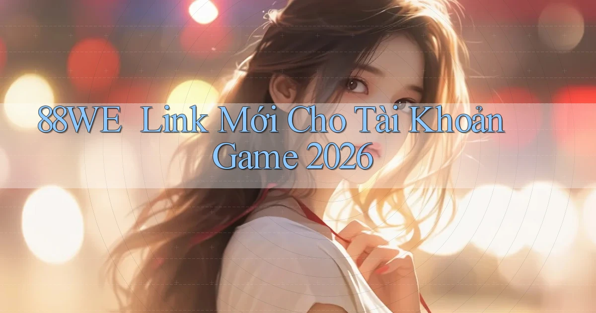 88we ｜ Link Mới Cho Tài Khoản Game 2026