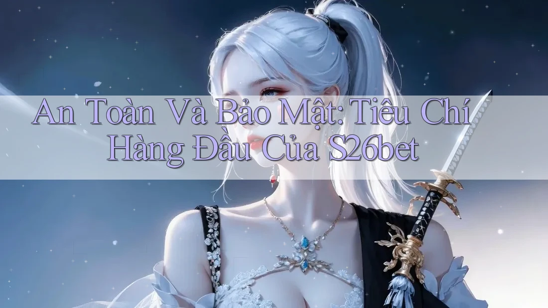 An Toàn Và Bảo Mật: Tiêu Chí Hàng Đầu Của S26bet An Toàn Và Bảo Mật: Tiêu Chí Hàng Đầu Của S26bet
