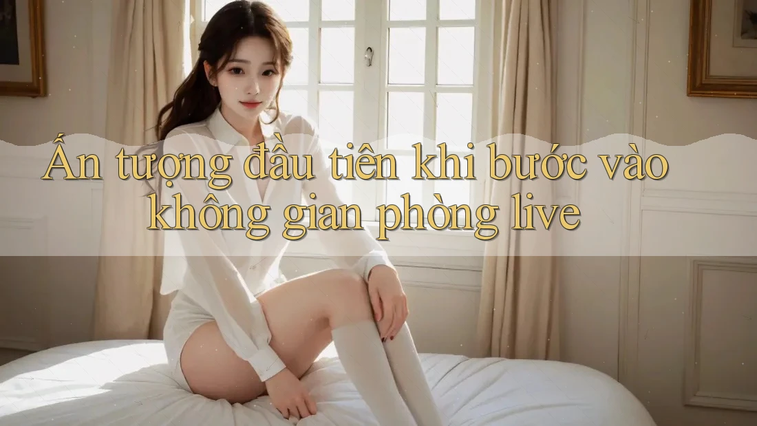 Ấn tượng đầu tiên khi bước vào không gian phòng live
