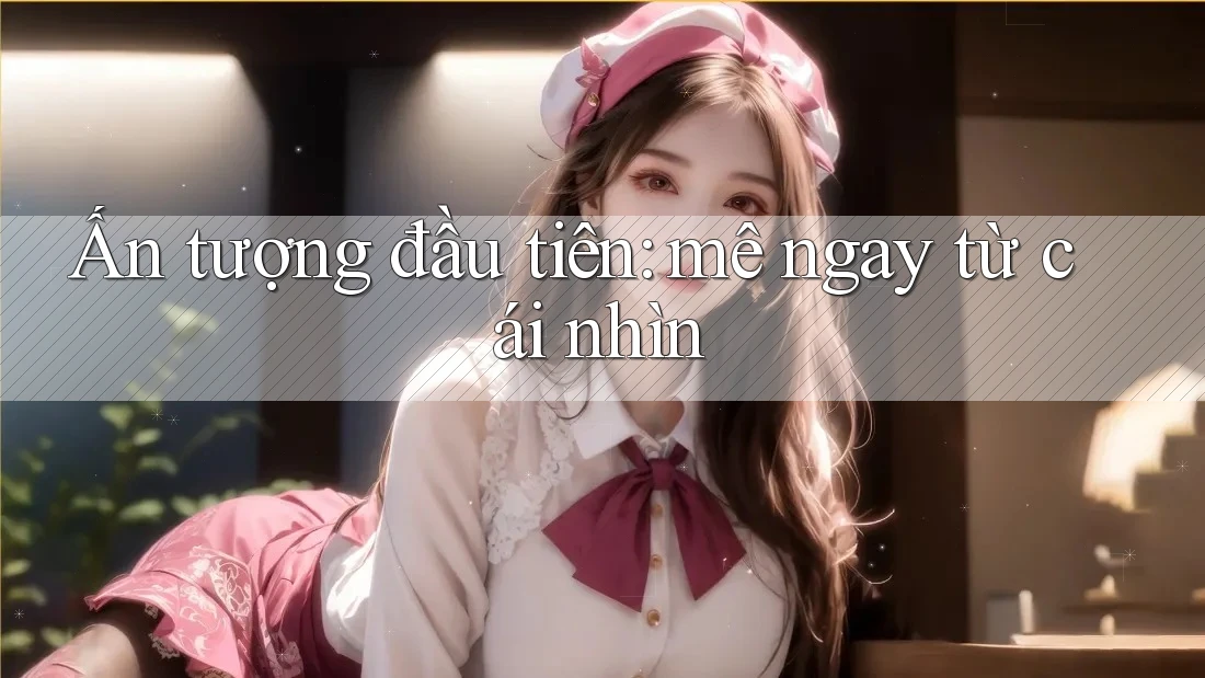Ấn tượng đầu tiên: mê ngay từ cái nhìn Ấn tượng đầu tiên: mê ngay từ cái nhìn