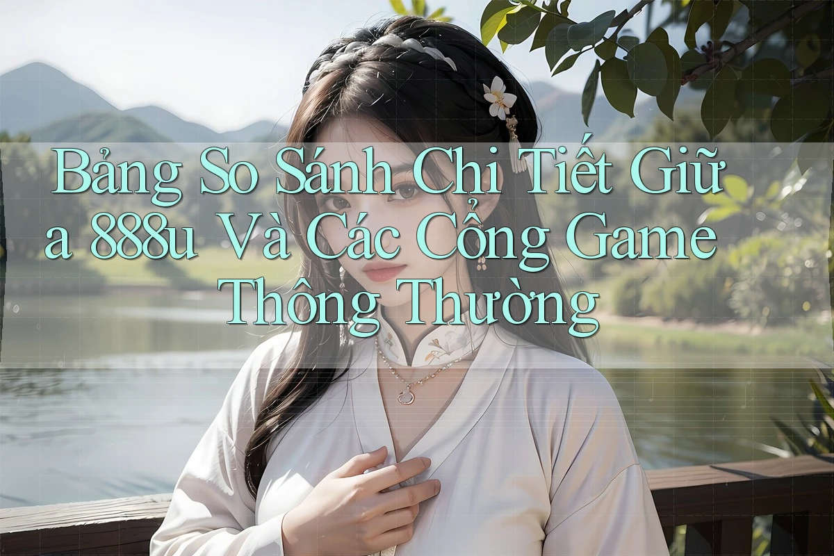 Bảng So Sánh Chi Tiết Giữa 888u Và Các Cổng Game Thông Thường Bảng So Sánh Chi Tiết Giữa 888u Và Các Cổng Game Thông Thường