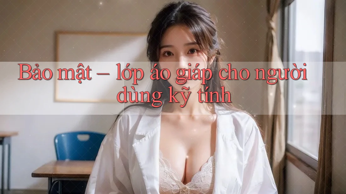 Bảo mật – lớp áo giáp cho người dùng kỹ tính