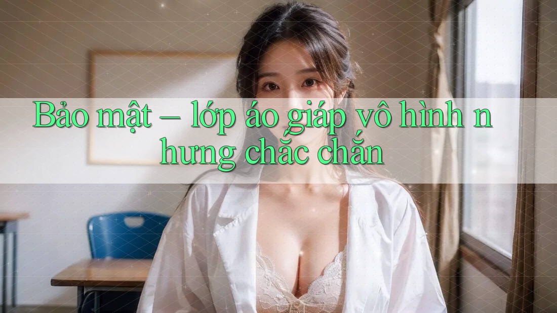 Bảo mật – lớp áo giáp vô hình nhưng chắc chắn