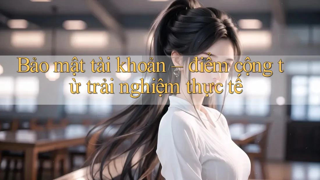 Bảo mật tài khoản – điểm cộng từ trải nghiệm thực tế Bảo mật tài khoản – điểm cộng từ trải nghiệm thực tế