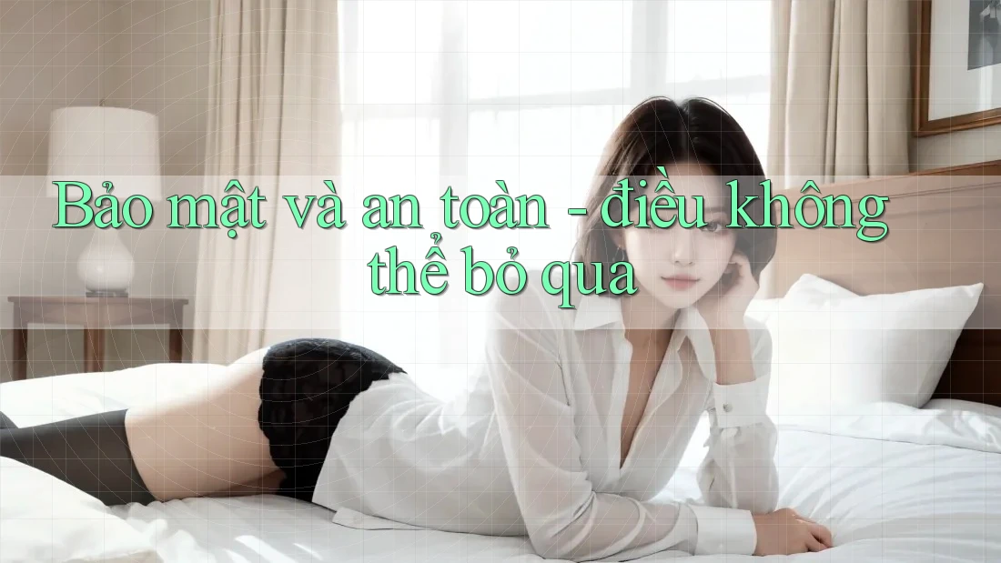 Bảo mật và an toàn - điều không thể bỏ qua Bảo mật và an toàn - điều không thể bỏ qua