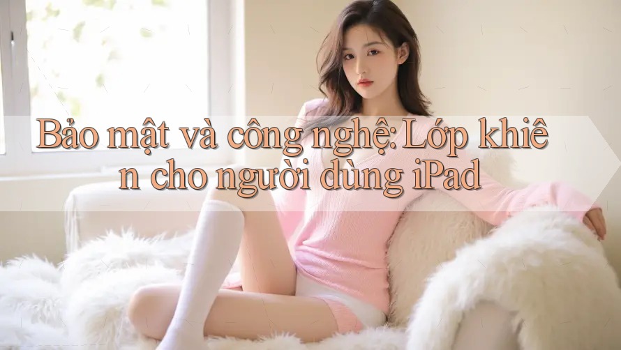 Bảo mật và công nghệ: Lớp khiên cho người dùng iPad