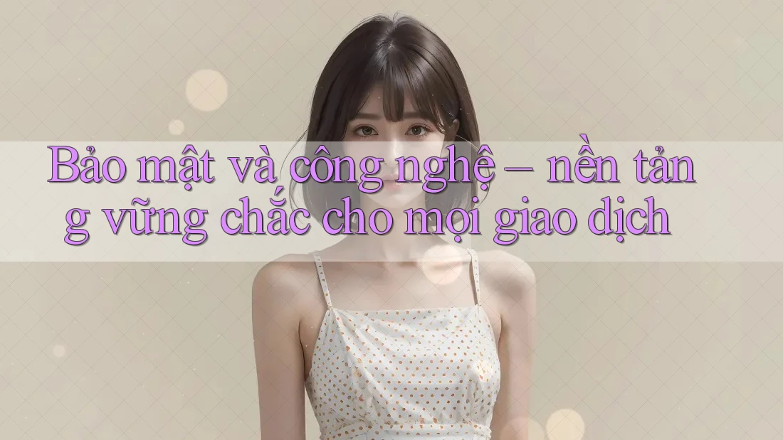 Bảo mật và công nghệ – nền tảng vững chắc cho mọi giao dịch