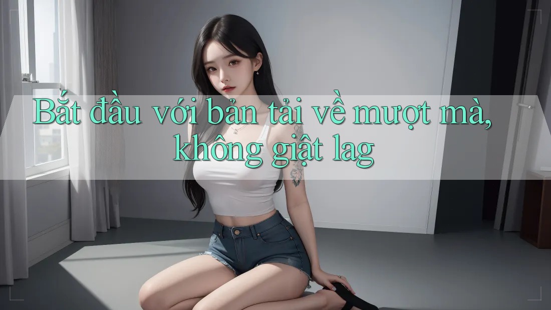 Bắt đầu với bản tải về mượt mà, không giật lag