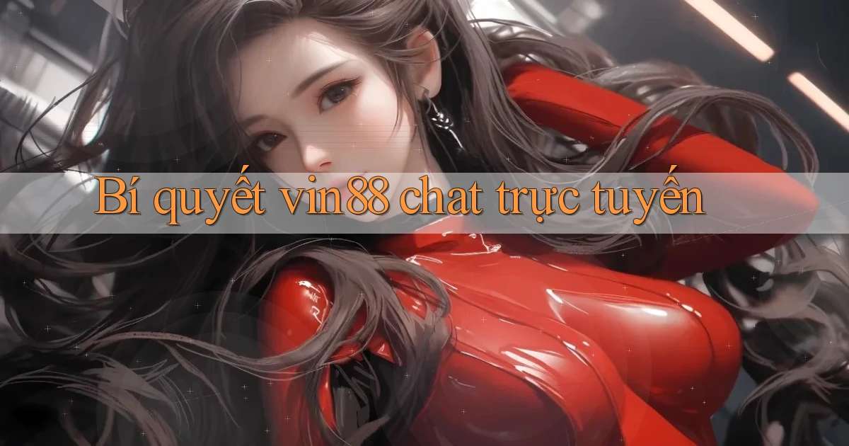 Bí quyết vin88 chat trực tuyến